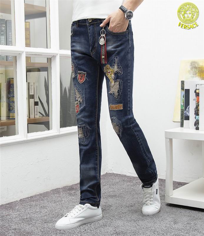 Versace long jeans men-VJ5665 - Click Image to Close